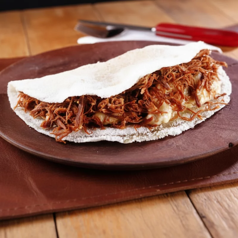 Tapioca c/ Carne Seca e Queijo