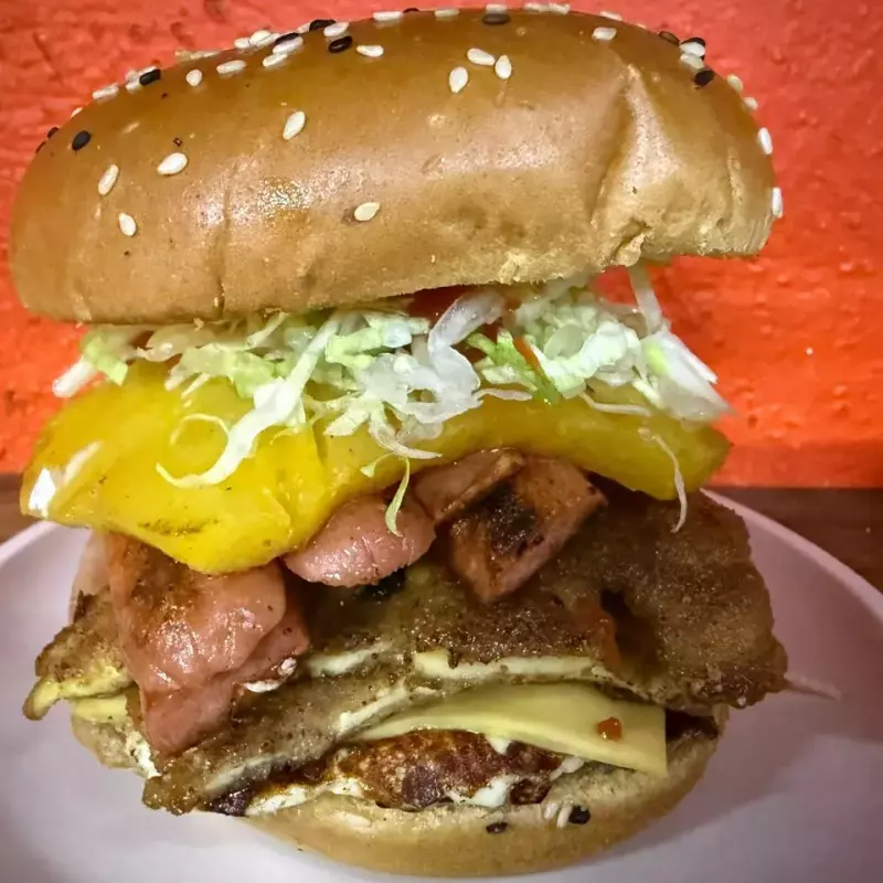 Hamburguesa especial de pollo