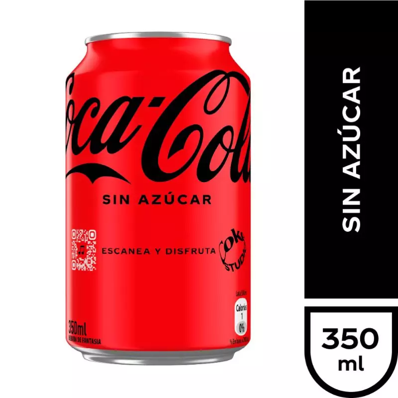 Coca-Cola Zero Lata 350cc
