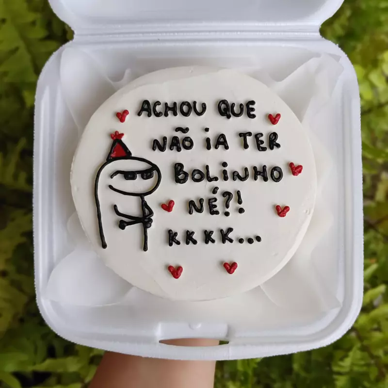 Achou que não ia ter bolinho né?!
