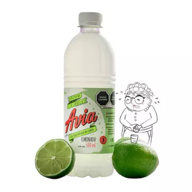 Agua de limón 500 ml