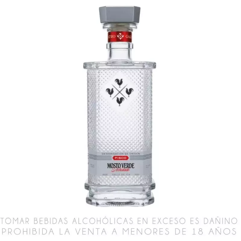 4 GALLOS MOSTO VERDE ACHOLADO 750 ML