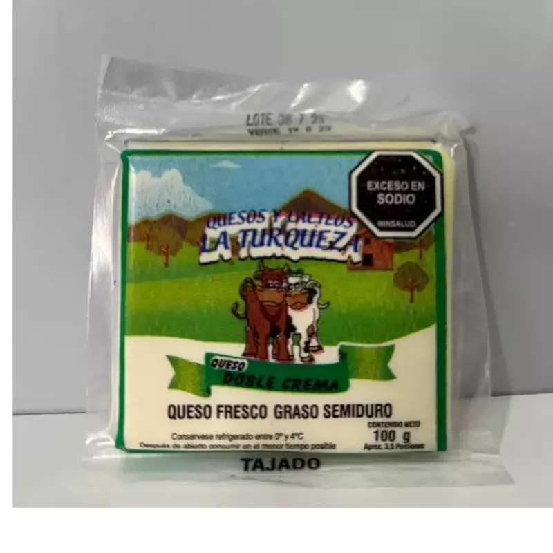 Cuarto tajado de 100 gramos