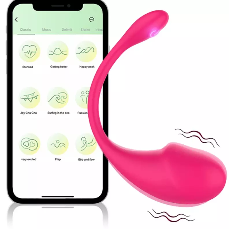 VIBRADOR BLUETOOTH - COR SORTIDA
