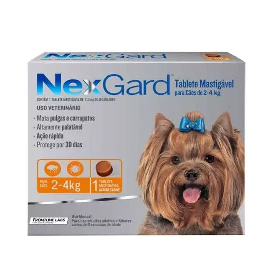 NexGard de 2 a 4 KG