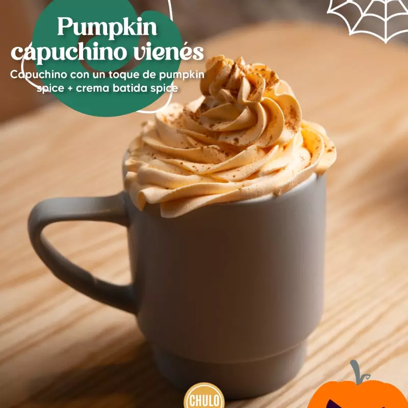 PUMPKIN CAPUCHINO VIENÉS (12oz)