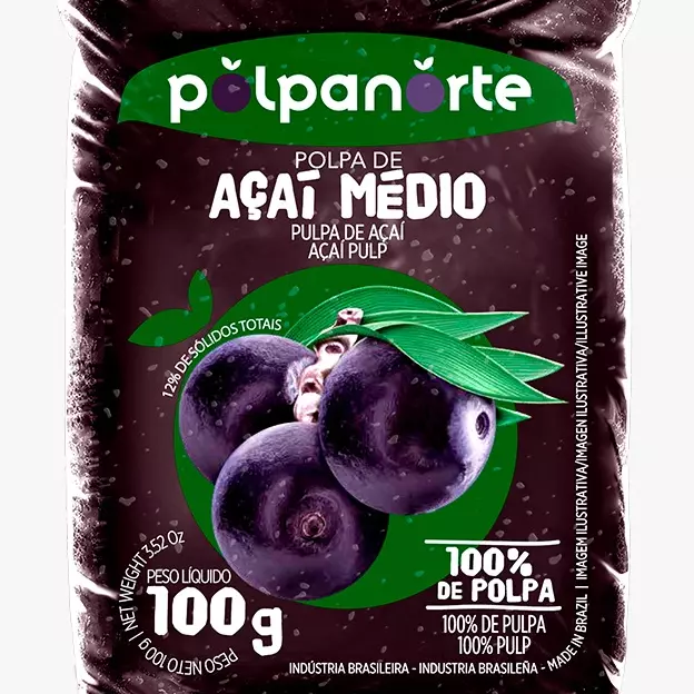 Polpa de Açaí Polpanorte 100g