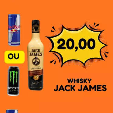 COPÃO DE JACK JAMES C/REDBULL/MONSTE