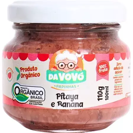 Pitaya e Banana +6m Da Vovó