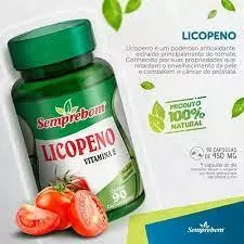 Licopeno Vitamina E 90 cápsulas - 450mg