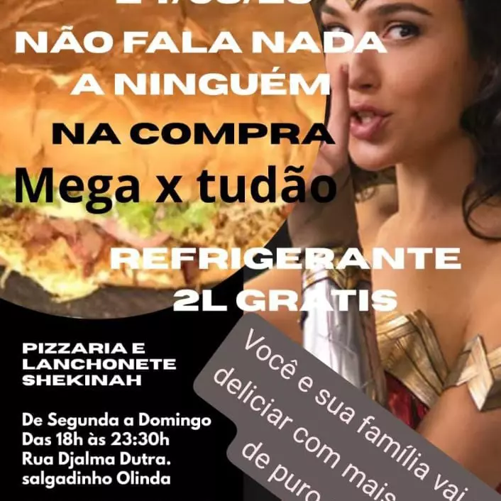 Mega X tudão tradicional 8 fatias