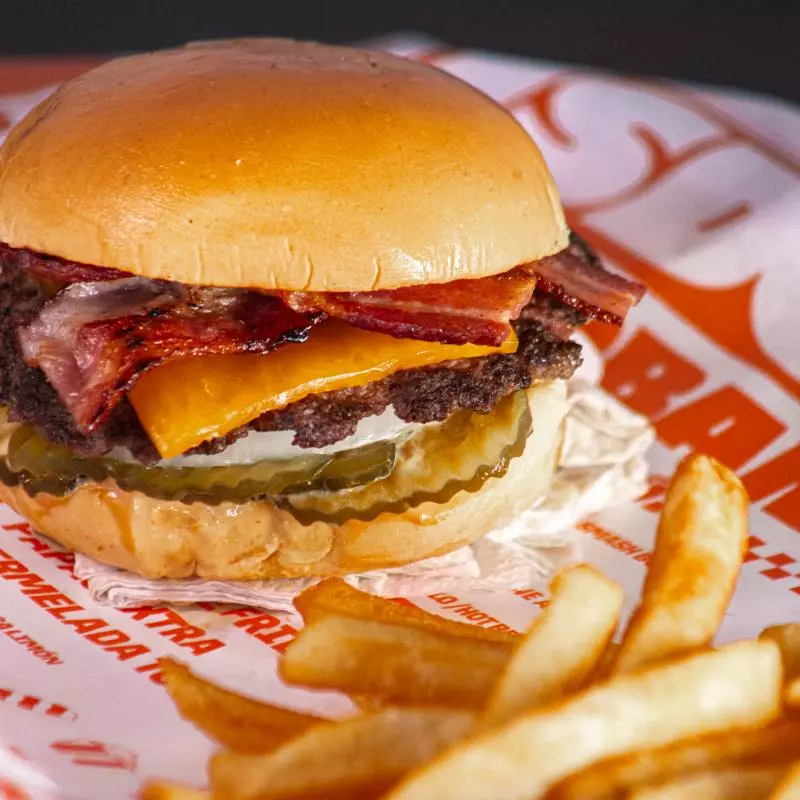 Smash Burger SPECIAL con papas