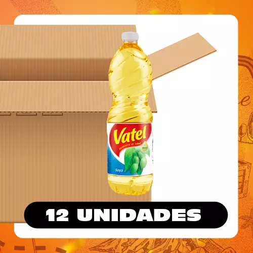 Bulto Vatel Aceite Soya 1l