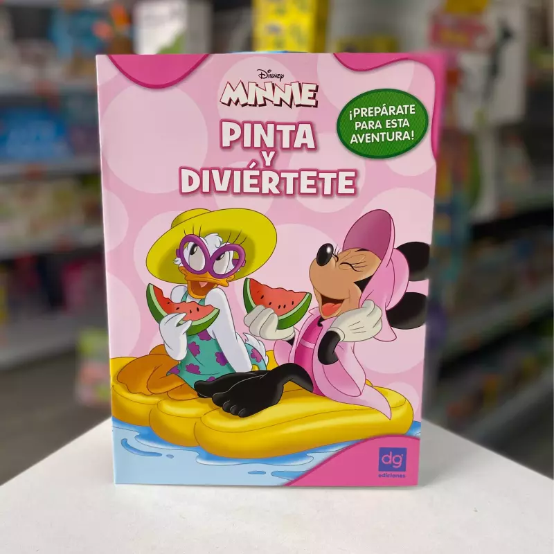 PINTA Y DIVIÉRTETE - MINNIE