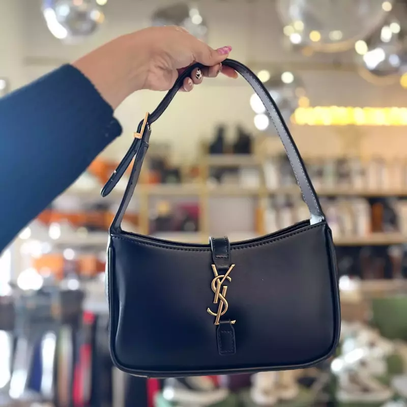 YSL BLACK CLASSIC GOLD