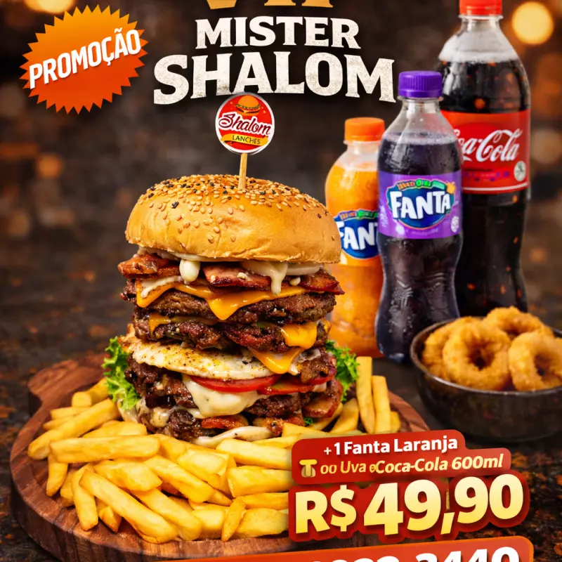 MISTER SHALOM +150G FRITAS