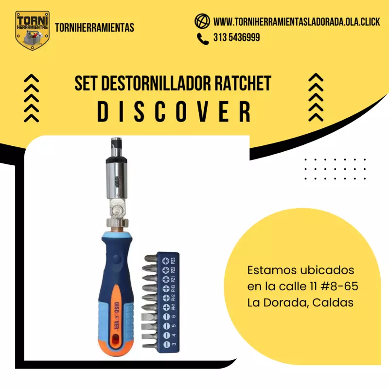 🧰 Set destornilladores ratchet 🧰
