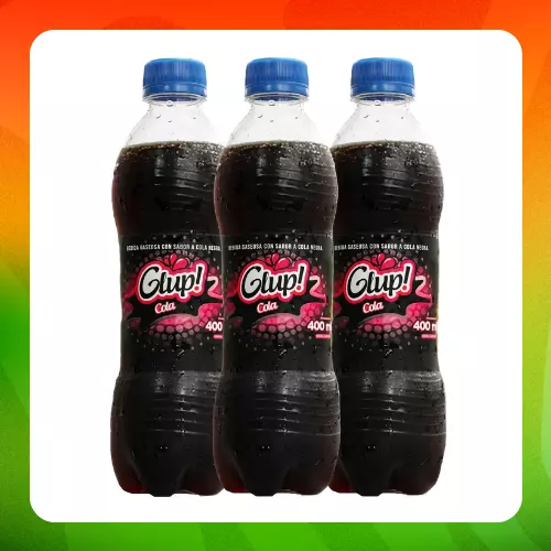 Bulto Glup Cola Negra 400ml