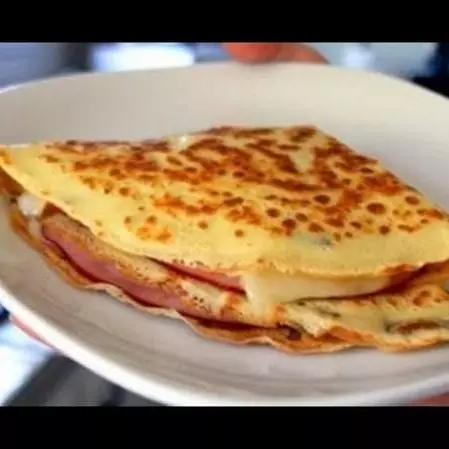 Crepe Fiambre e Queijo