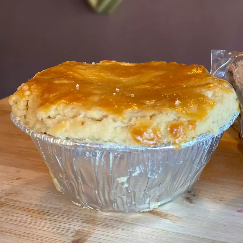 Empadas de frango cremoso