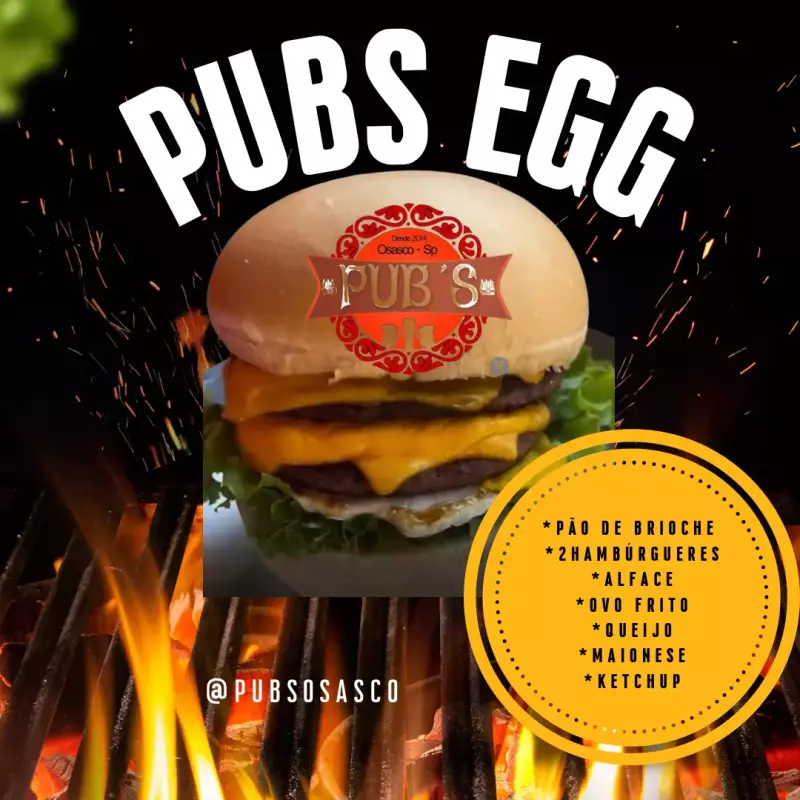 Pub’S Egg + Fritas