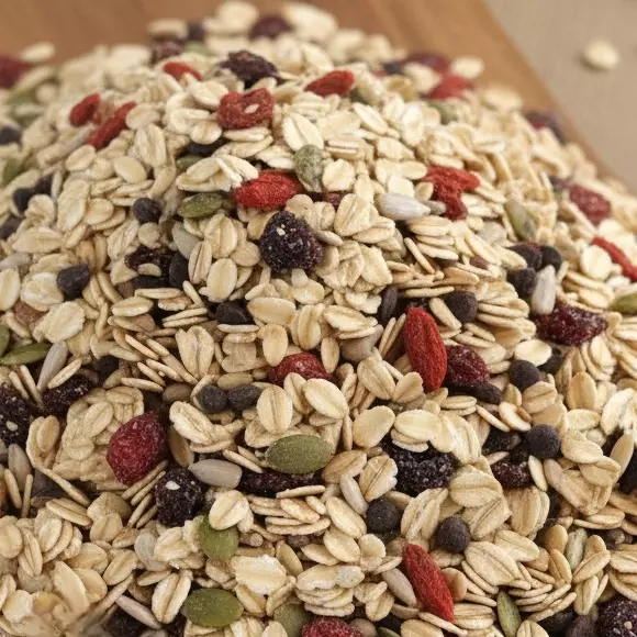 Granola turrón