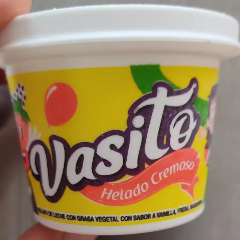 Vasito de helado
