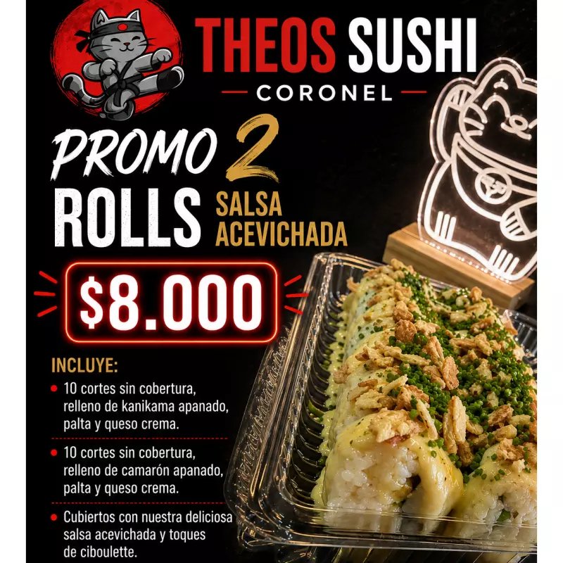 2 Roll Salsa Acevichada
