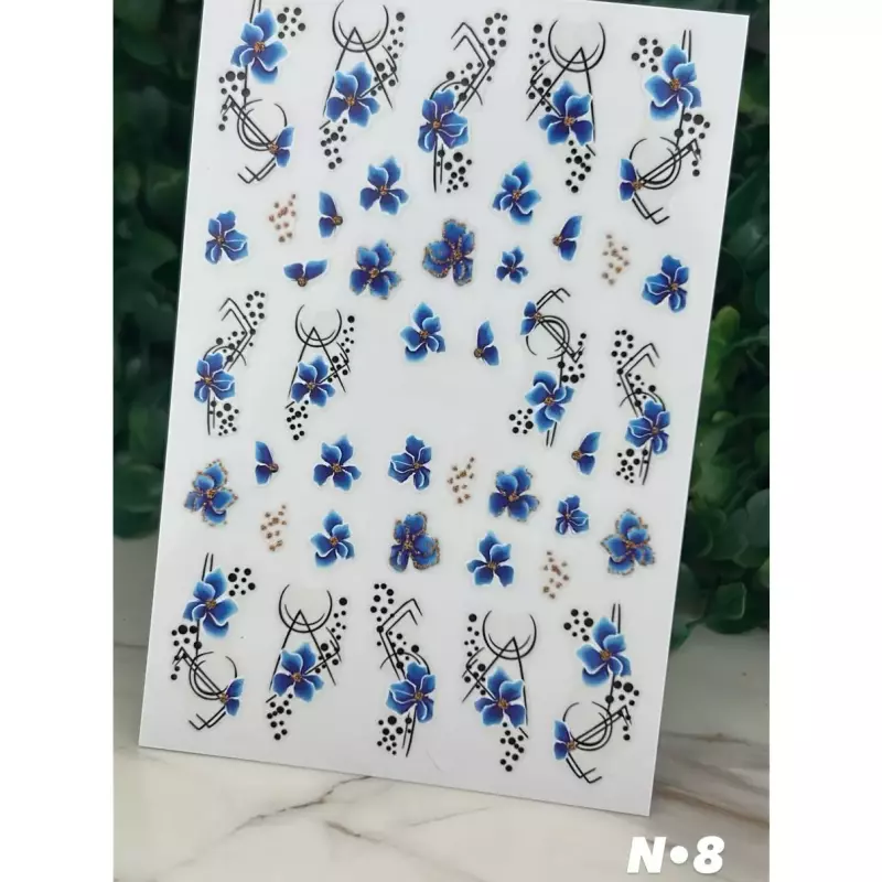 Adesivo Aquarela N•8