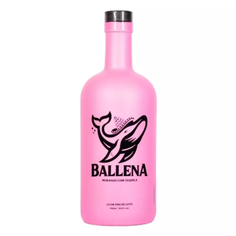 Licor Ballena garrafa