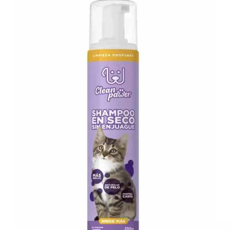 Shampoo en seco para gatos- Clean
