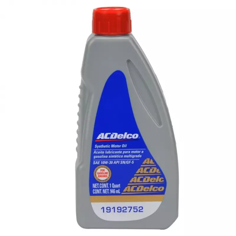 ACDelco SAE 10w30 de 946 ml.
