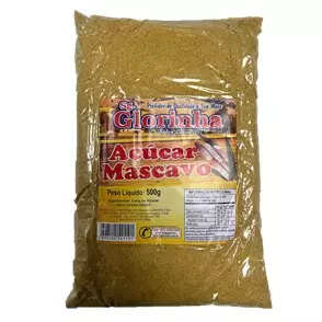 AÇÚCAR MASCAVO GLÓRINHA 500G