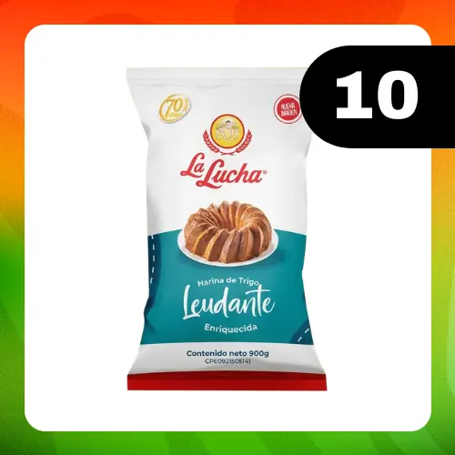 Medio bulto La Lucha Leudante 900g