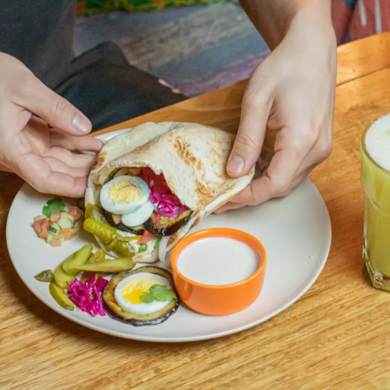 Shawarma Sabij (vegetariano)