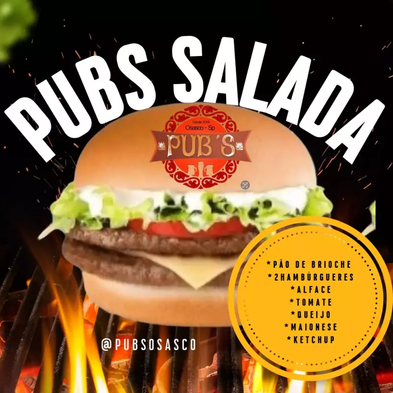 Pub’S Salada + Fritas