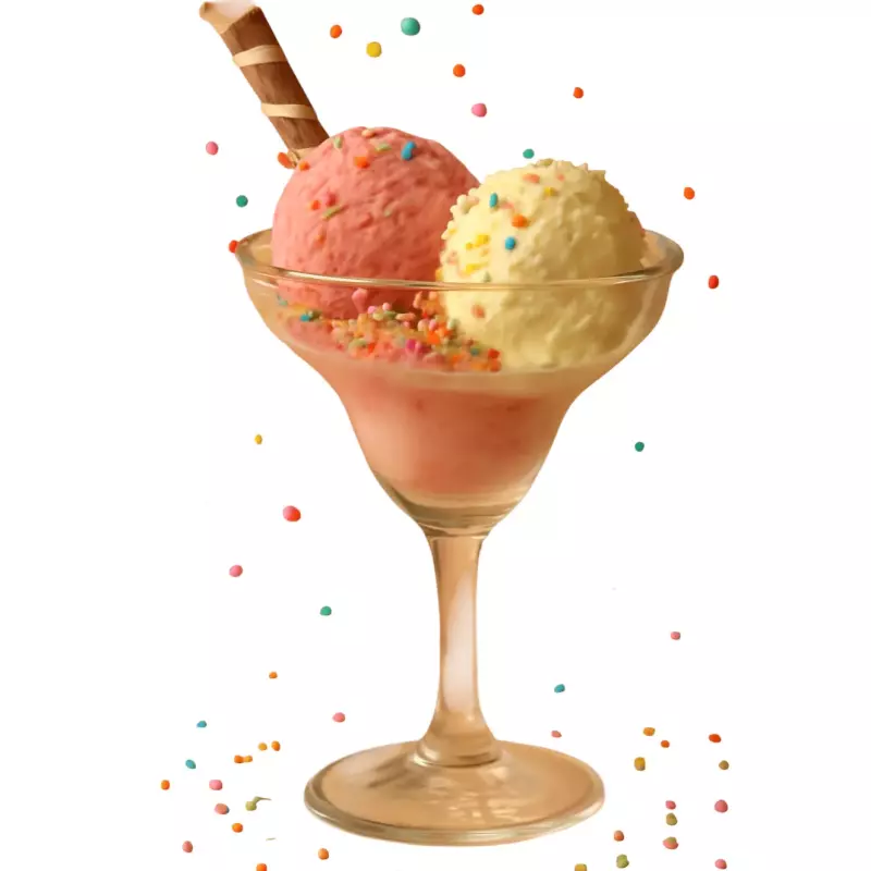 COPA HELADO 2 SABORES HELADO