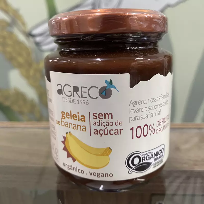 Banana s/ açúcar 100% fruta - AGRECO
