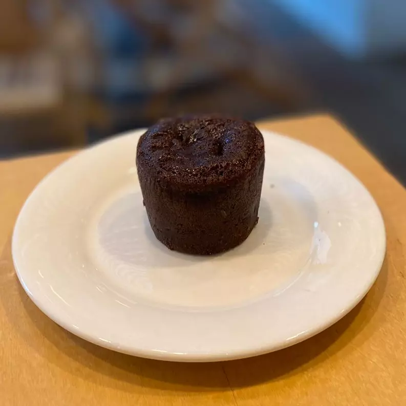 Volcan de chocolate solo