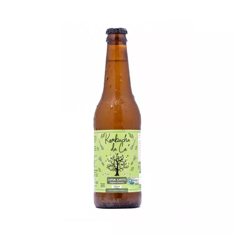 Kombucha Sabor Capim Santo 365ml