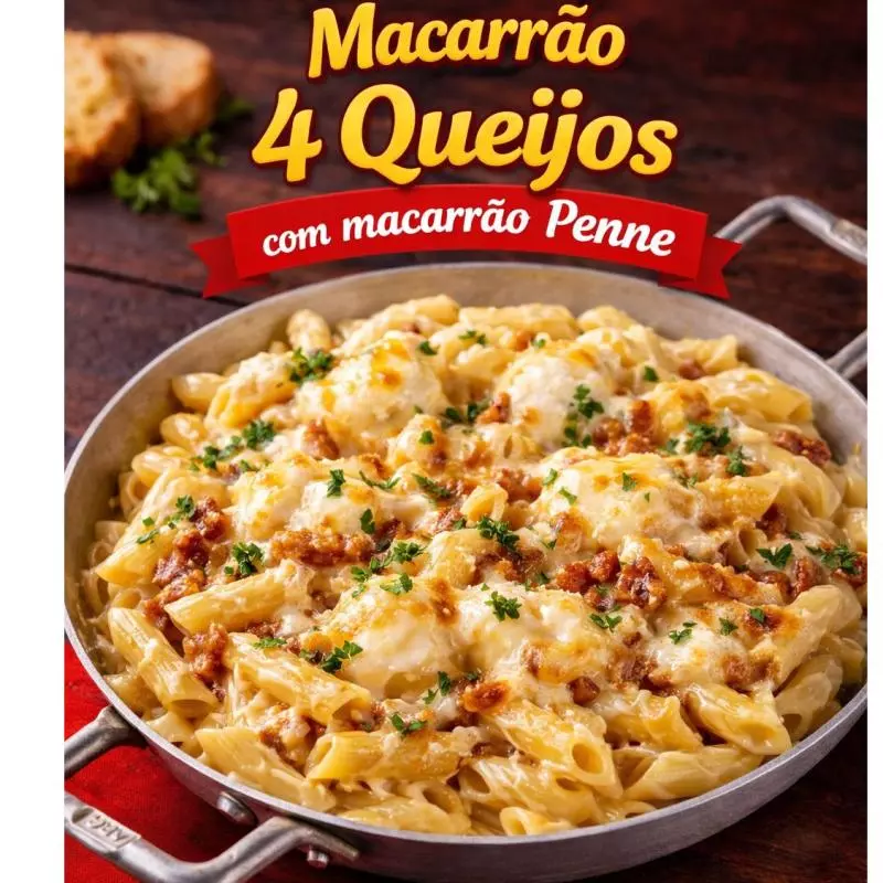 Macarrão 4 Queijos