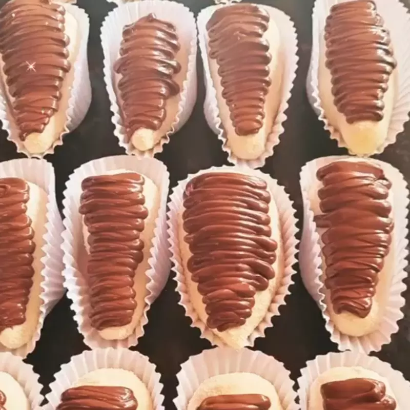Coxinha de Brigadeiro de ninho