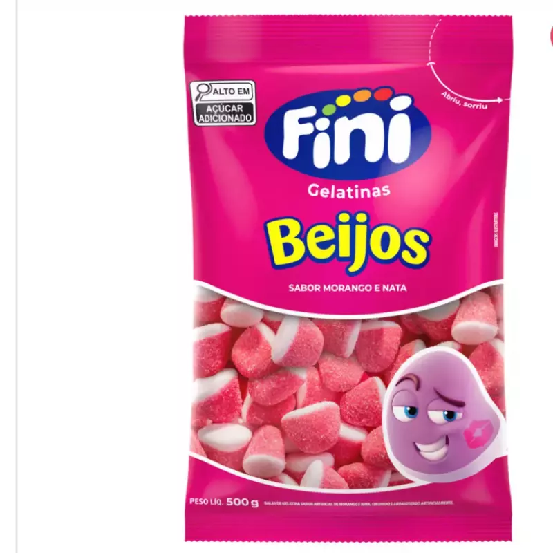 Beijos de Morango 15g - Fini