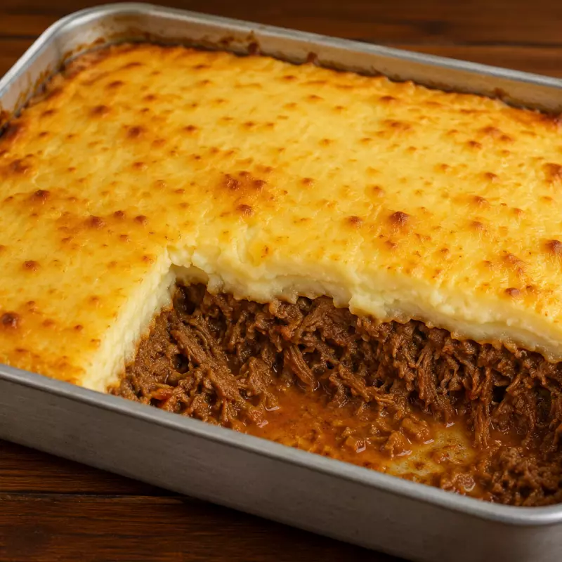 Escondidinho de carne