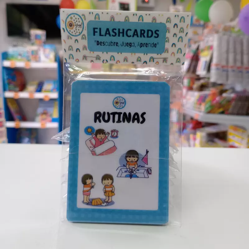 Flashcards Rutina Niñas
