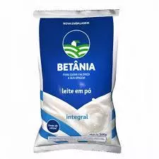 Leite em pó Betânia Integral 200g
