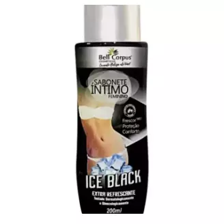 SABONETE ÍNTIMO ICE BLACK BELL CORPU