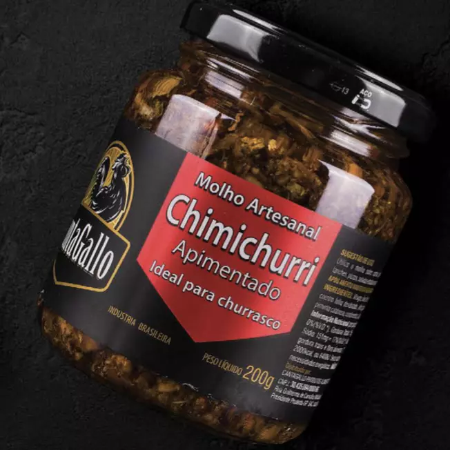 MOLHO CHIMICHURRI APIMENTADO 200G