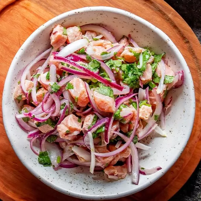 Ceviche Salmão Spicy