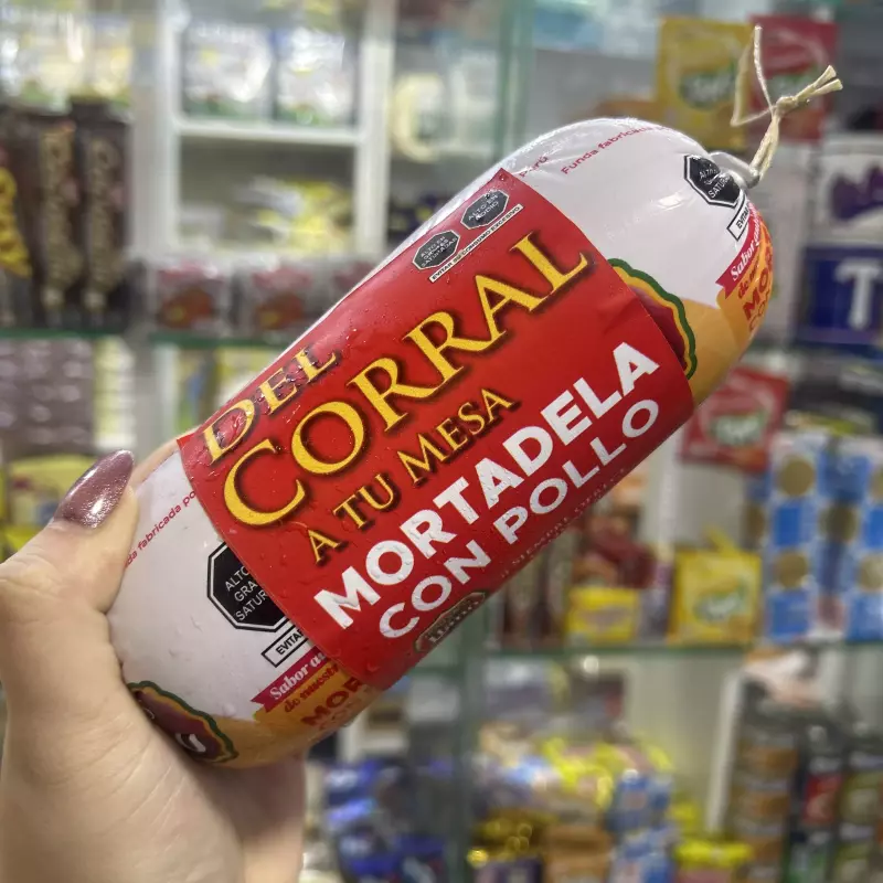 Mortadela con pollo